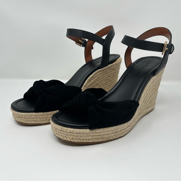 COACH Wedges Size 8.5 - Picture 2 of 8